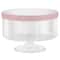 6" Small Clear Plastic Trifle Container with Gems, 3ct.